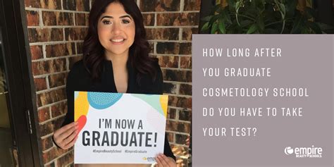 Motivated cosmetology graduate seeking to leverage background and training to take next career step as a hair stylist with a respected salon. . How long after you graduate cosmetology school do you have to take your test in texas